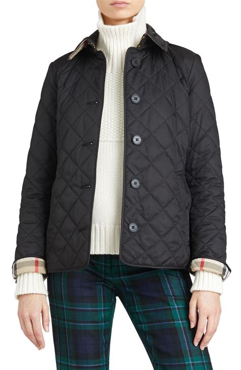 burberry quilted jacket plus size